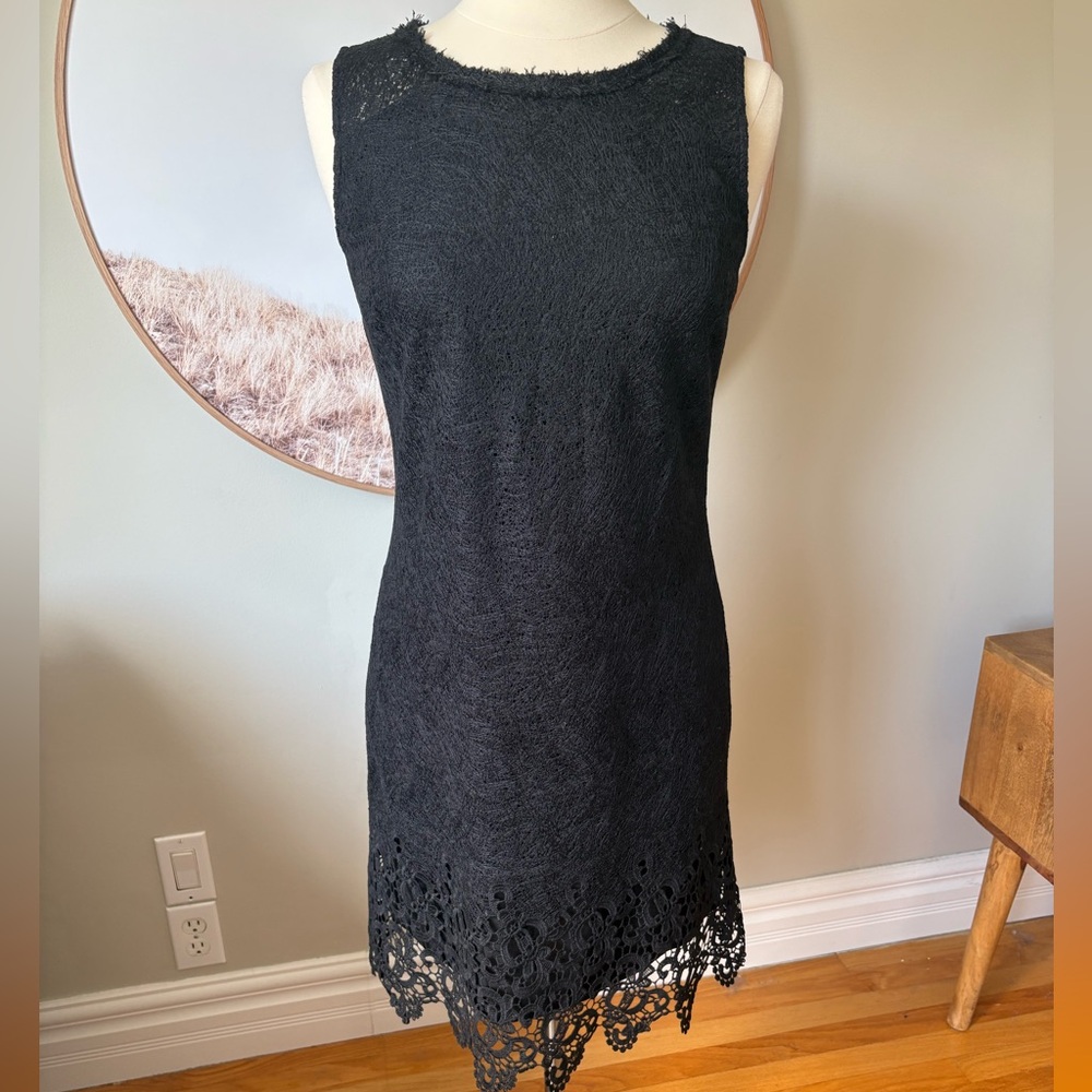 T Tahari black lace Dress, NWT